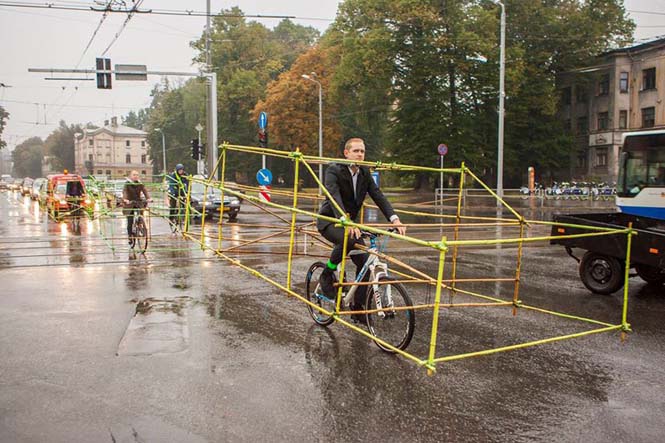 Αν τα ποδήλατα καταλάμβαναν όσο χώρο πιάνουν τα αυτοκίνητα (1)